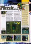 Scan of the preview of The Legend Of Zelda: Majora's Mask published in the magazine 64 Magazine 41, page 22