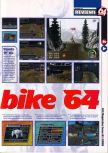 Scan of the review of Excitebike 64 published in the magazine 64 Magazine 41, page 2