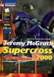 Scan of the review of Jeremy McGrath Supercross 2000 published in the magazine 64 Magazine 41, page 1