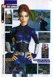 Scan of the review of Perfect Dark published in the magazine 64 Magazine 41, page 1