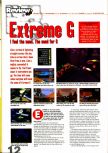 Scan du test de Extreme-G paru dans le magazine N64 Pro 01, page 1