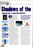 Scan of the review of Star Wars: Shadows Of The Empire published in the magazine N64 Pro 01, page 1