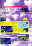 Scan of the walkthrough of Pilotwings 64 published in the magazine N64 Pro 01, page 6