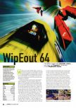 Scan du test de WipeOut 64 paru dans le magazine Total Control 2, page 1