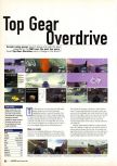 Scan of the review of Top Gear OverDrive published in the magazine Total Control 4, page 1