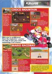 Scan of the walkthrough of Mario Kart 64 published in the magazine Nintendo Magazine System 51, page 6