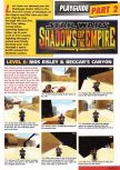 Scan of the walkthrough of  published in the magazine Nintendo Magazine System 51, page 1