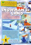 Scan of the walkthrough of Super Mario 64 published in the magazine Nintendo Magazine System 51, page 1