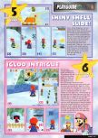 Scan de la soluce de Super Mario 64 paru dans le magazine Nintendo Magazine System 51, page 4