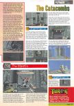 Scan of the walkthrough of Turok: Dinosaur Hunter published in the magazine Nintendo Magazine System 54, page 9