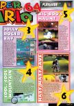 Scan of the walkthrough of Super Mario 64 published in the magazine Nintendo Magazine System 54, page 2