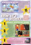 Scan of the walkthrough of  published in the magazine Nintendo Magazine System 54, page 5