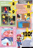 Scan de la soluce de Super Mario 64 paru dans le magazine Nintendo Magazine System 54, page 8