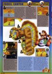 Scan of the walkthrough of Diddy Kong Racing published in the magazine Nintendo Magazine System 60, page 4