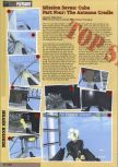 Scan of the walkthrough of  published in the magazine Nintendo Magazine System 60, page 5