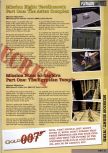Scan of the walkthrough of Goldeneye 007 published in the magazine Nintendo Magazine System 60, page 6