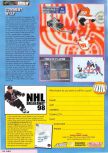 Scan of the review of NHL Breakaway 98 published in the magazine Nintendo Magazine System 61, page 3