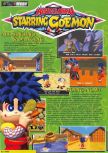 Scan of the review of Mystical Ninja Starring Goemon published in the magazine Nintendo Magazine System 61, page 1