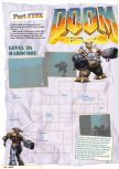 Scan of the walkthrough of Doom 64 published in the magazine Nintendo Magazine System 61, page 1