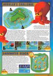 Scan of the walkthrough of  published in the magazine Nintendo Magazine System 62, page 6