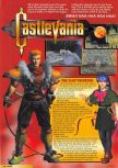 Scan du test de Castlevania paru dans le magazine Nintendo Magazine System 75, page 1