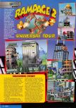 Scan of the review of Rampage 2: Universal Tour published in the magazine Nintendo Magazine System 75, page 1