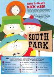 Scan of the walkthrough of South Park published in the magazine Nintendo Magazine System 75, page 1