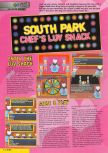 Scan of the review of South Park: Chef's Luv Shack published in the magazine Nintendo Magazine System 82, page 1