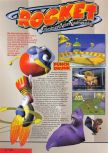 Scan du test de Rocket: Robot on Wheels paru dans le magazine Nintendo Magazine System 82, page 1