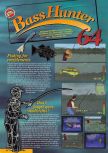 Scan du test de Bass Hunter 64 paru dans le magazine Nintendo Magazine System 82, page 1