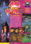 Scan of the review of 40 Winks published in the magazine Nintendo Magazine System 82, page 1