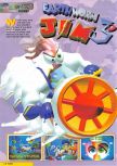 Scan du test de Earthworm Jim 3D paru dans le magazine Nintendo Magazine System 83, page 1