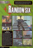 Scan of the review of Tom Clancy's Rainbow Six published in the magazine Nintendo Magazine System 83, page 1