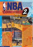Scan of the review of NBA Courtside 2 featuring Kobe Bryant published in the magazine Nintendo Magazine System 83, page 1
