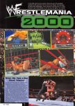 Scan of the review of WWF Wrestlemania 2000 published in the magazine Nintendo Magazine System 83, page 1