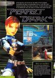 Scan of the preview of Perfect Dark published in the magazine Nintendo Magazine System 87, page 3