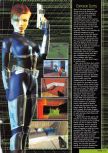 Scan of the preview of Perfect Dark published in the magazine Nintendo Magazine System 87, page 3