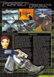 Scan of the review of Perfect Dark published in the magazine Nintendo Magazine System 88, page 5