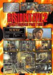 Scan of the walkthrough of Resident Evil 2 published in the magazine Nintendo Magazine System 89, page 1