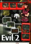 Scan of the review of Resident Evil 2 published in the magazine N64 Pro 29, page 2