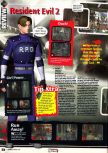 Scan of the review of Resident Evil 2 published in the magazine N64 Pro 29, page 3