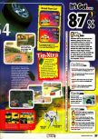 Scan of the review of Destruction Derby 64 published in the magazine N64 Pro 29, page 2