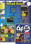 Scan du test de Road Rash 64 paru dans le magazine N64 Pro 29, page 1