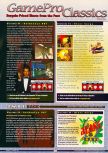 Scan of the review of Goldeneye 007 published in the magazine GamePro 124, page 1