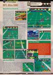 Scan of the preview of NFL Blitz 2000 published in the magazine GamePro 130, page 1