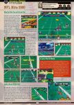 Scan of the preview of NFL Blitz 2000 published in the magazine GamePro 130, page 3