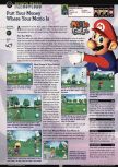 Scan of the review of Mario Golf published in the magazine GamePro 132, page 1