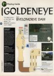 Scan of the walkthrough of Goldeneye 007 published in the magazine 64 Magazine 06, page 1