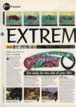 Scan of the preview of Extreme-G published in the magazine 64 Magazine 06, page 1