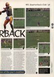 Scan de la preview de NFL Quarterback Club '98 paru dans le magazine 64 Magazine 06, page 2
